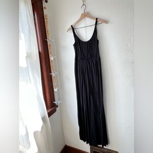 Black Flowing Madewell Dress